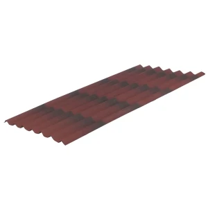 Черепица Ондулин DIY 3x820х1950 мм красный