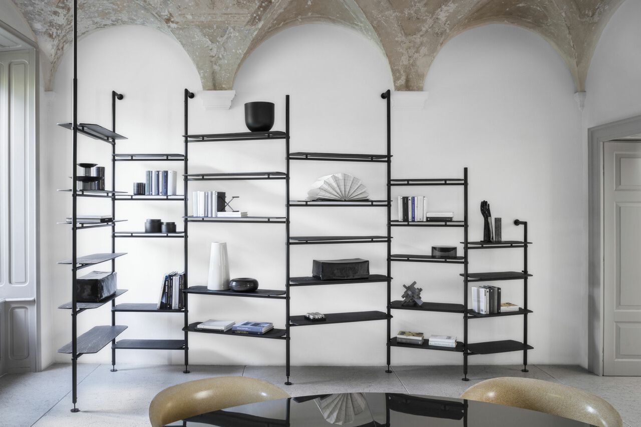 Окрашенный металлический секционный книжный шкаф Mogg LEVANTE ARCH-00097775