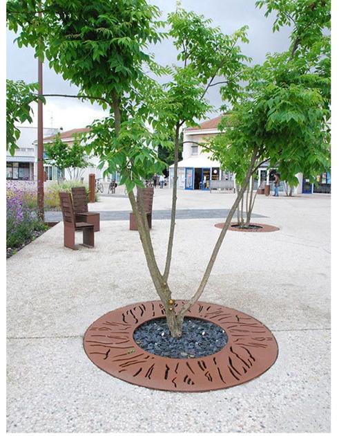 CYRIA Решетка для деревьев из стали sun-id-1362356 - Вид №2