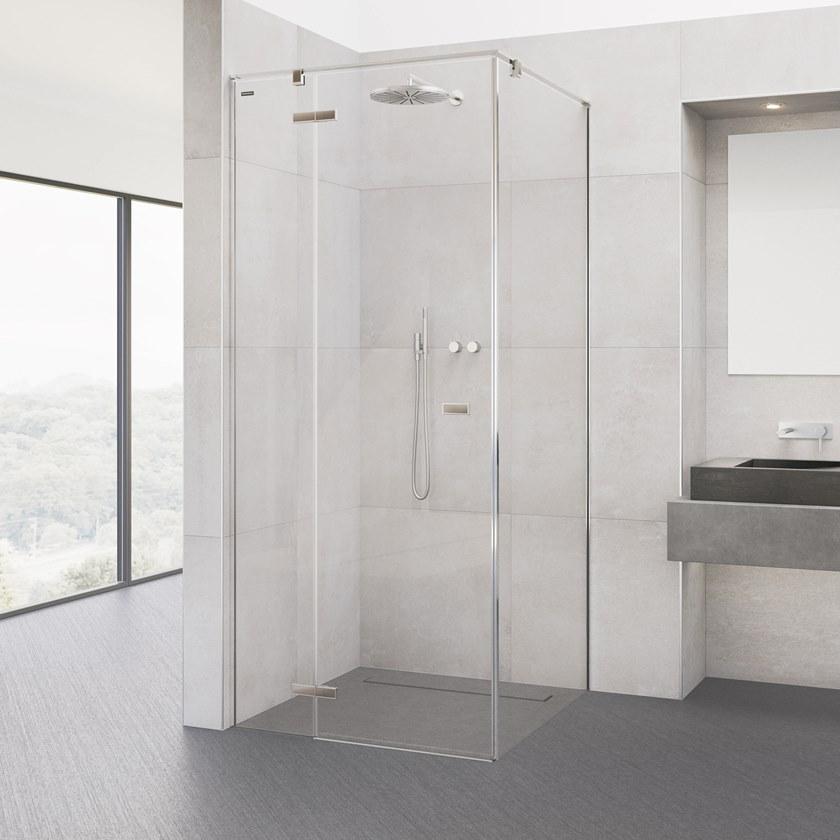 DUSCHOLUX Душевая кабина стеклянная с распашной дверцей sun-id-1379588 - Вид №2
