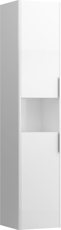H4026921102621 Шкафчик высокий - правый с двумя дверцами и открытой полкой LAUFEN PRO - Вид №1
