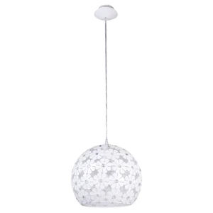 Подвес Hanifa 1xE27x60 Вт, металл, цвет белый 13997188 STLM-2153330