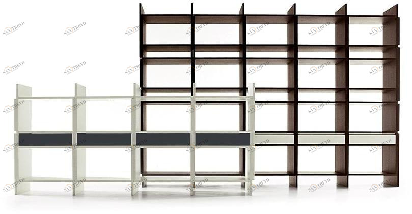 PIANCA Модульный лакированный книжный шкаф sun-id-1377293