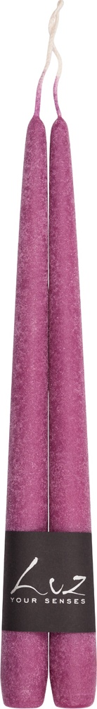 10602849 Luz your senses Набор свечей Luz your senses "Рустик" 30см, 2 шт (виноградный) Парафин 