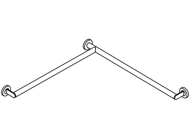 900.35.13440 душ, поручни для ванны HEWI Greifen  - Вид №2