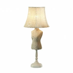 Настольная лампа Vogue от Schuller свтелый текстиль 764872 SCHULLER ИНТЕРЬЕРНЫЕ 244871 Белый