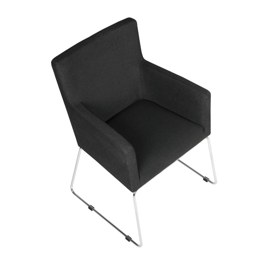 Кресло Clark, черное Sits S1127 - Вид №3