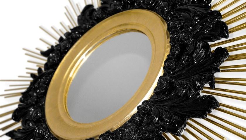 Malabar Зеркало настенное круглое в раме Pilar sun-id-1399855 - Вид №1