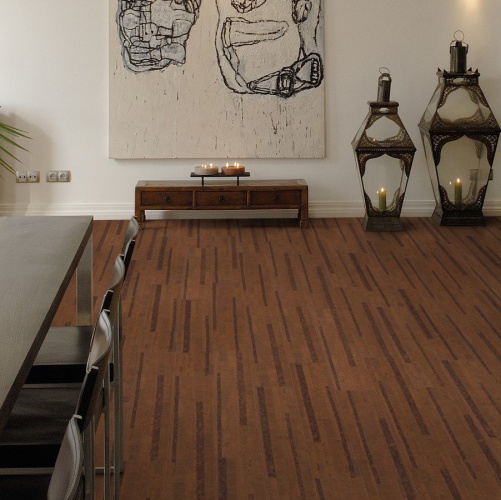 Пробка Wicanders Cork Plank Lane Chestnut (Гладкая) 1220х140 мм C83S001 - Вид №5