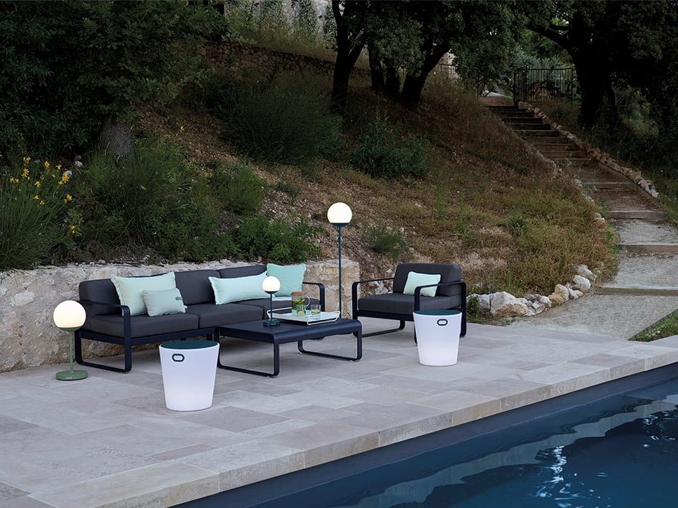 Алюминиевый низкий садовый столик Fermob Bellevie ARCH-00079360 - Вид №2