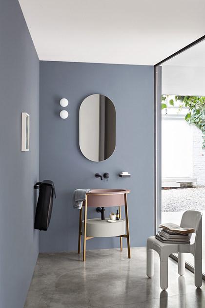 Ceramica Cielo Овальное настенное зеркало для ванной I catini sun-id-1468055 - Вид №2