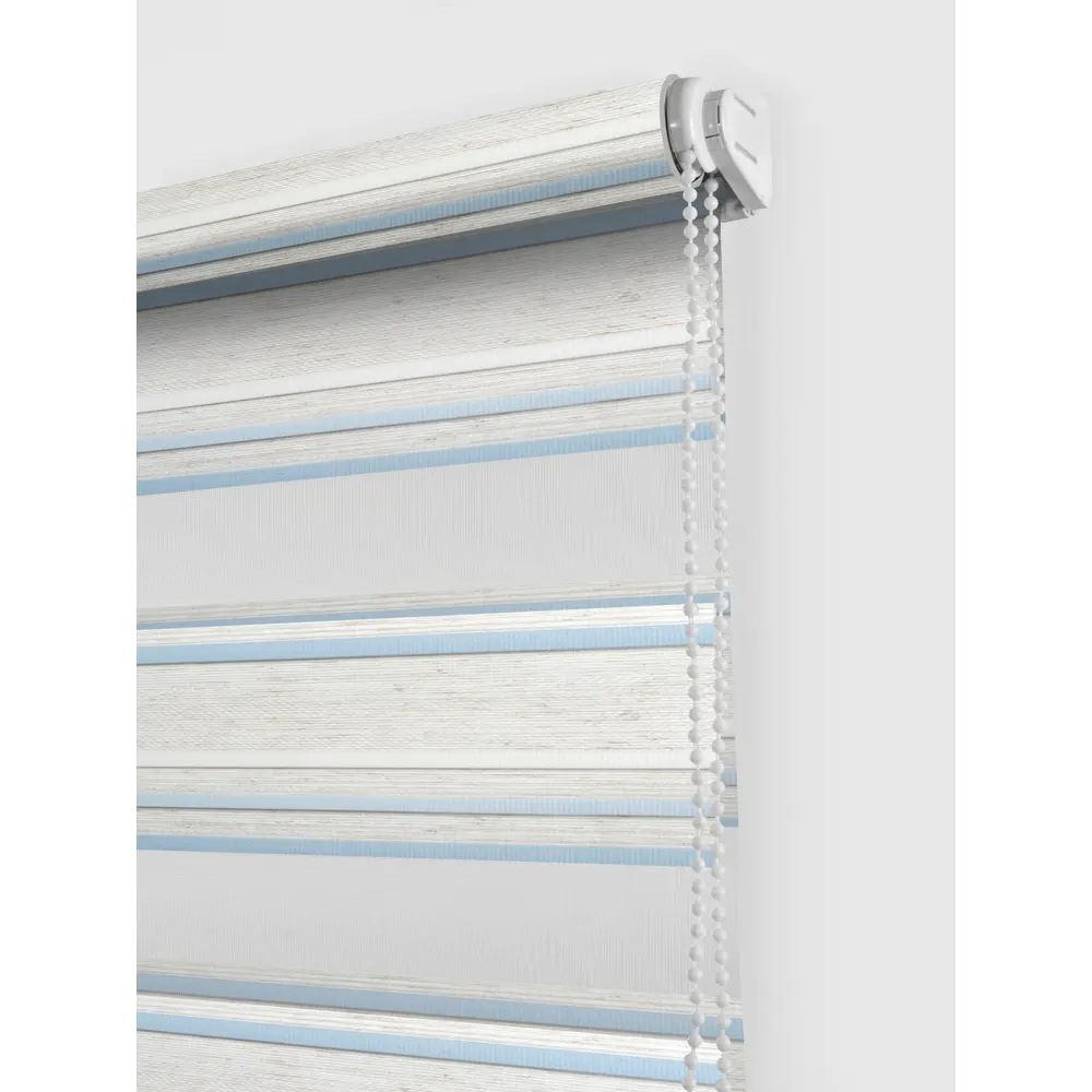 Штора рулонная день-ночь Granada 120x160 см голубая MIAMOZA Коллекция 2024г STLM-2007315 - Вид №1