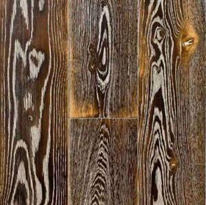 Инженерная доска Siberian Floors Винтаж 2 Тюдор Осветленный Серебрянная Патина Лак Дуб Селект с брашью (Текстурированная) 500-2300х150 мм.