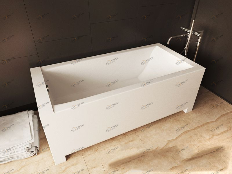 Ванна  Aquastone Квадро KVADRO180