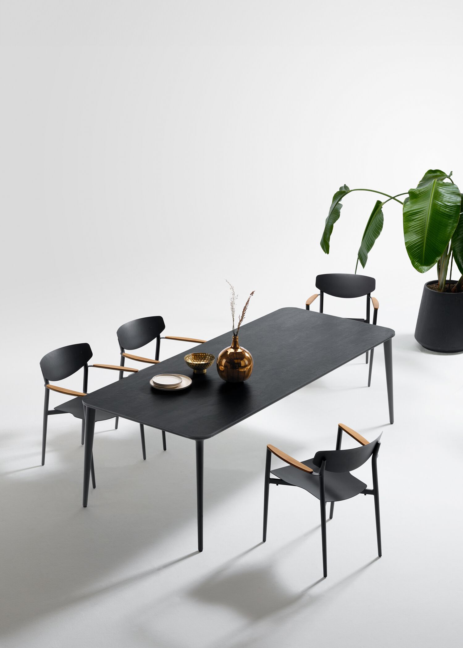 Алюминиевый штабелируемый садовый стул с подлокотниками Atmosphera оригами ARCH-00078253 - Вид №8