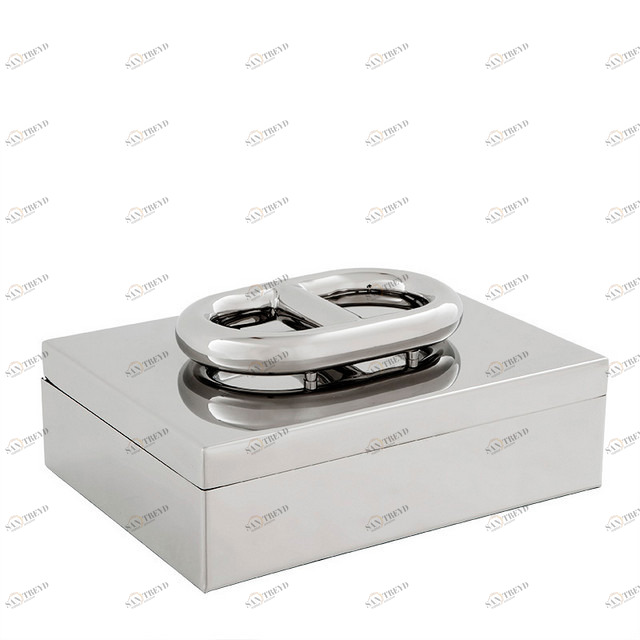 Шкатулка для драгоценностей Cayman S от Eichholtz EICHHOLTZ EICHHOLTZ 060222 Хром 