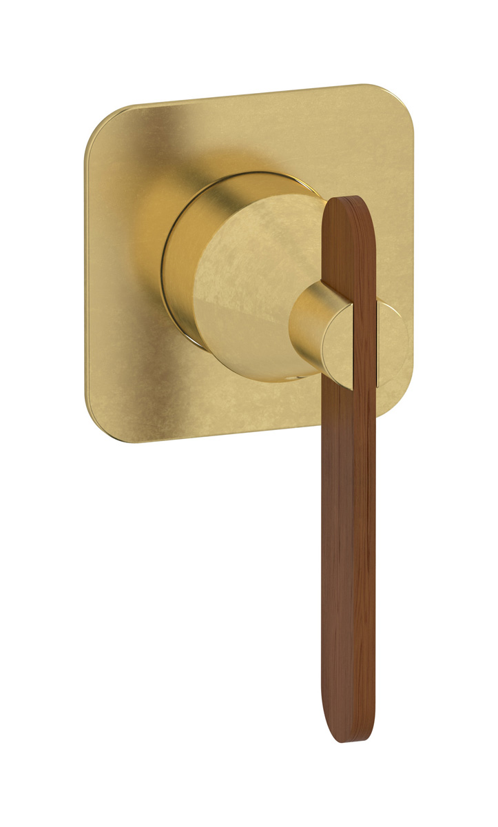 Внешние части встроенного смесителя на 1 потребителя WE ARE IB oh407ss Natural Brass Soho