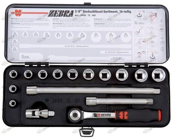 Würth Набор торцевых ключей Assortimenti chiavi a bussola 096512160