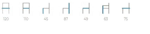 2-местный кожаный диван SIANA Королева ARCH-00019826