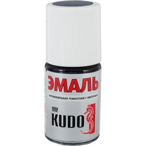 Эмаль автомобильная Kudo с кисточкой цвет синяя полночь 15Мл
