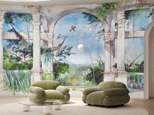 Перспективные обои ПВХ бесплатно, экологически чистые, моющиеся