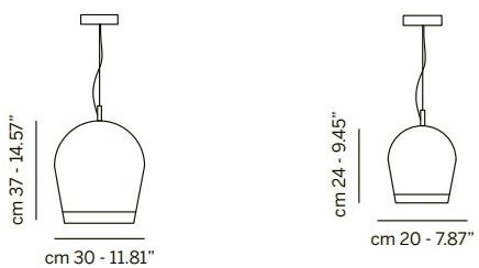 Euroluce Lampadari Подвесной светильник из металла sun-id-1379799 - Вид №2