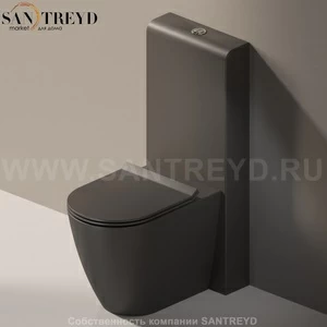 TR387006 Компакт унитаз с бачком Черный Ceramica Flaminia Niagara Италия