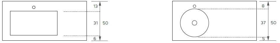 Накладная раковина на столешницу  овальная Relax Design Slim sun-id-1404135 - Вид №3