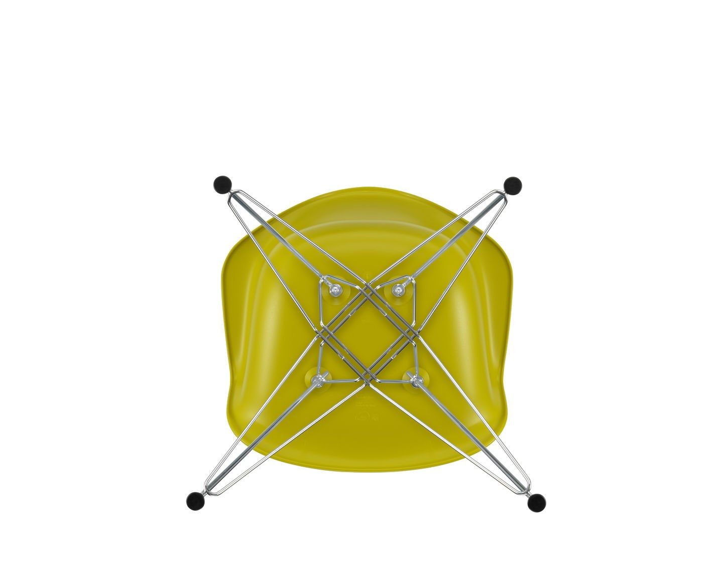 Стул с подлокотниками из полипропилена и ткани VITRA Eames Plastic Chair ARCH-00117709 - Вид №45