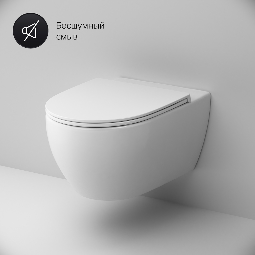 C111700WH подвесной унитаз FlashClean AM.PM Awe - Вид №9