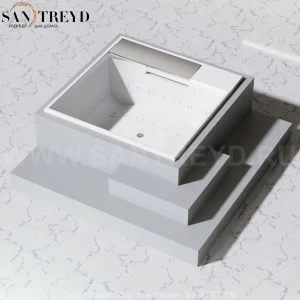 Effegibi WATERDREAM Структура со ступеньками на 2 входа для минибассейна без отделки AD10000029