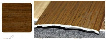 Профиль стыкоперекрывающий ПС 07.900.088 орех ЛУКА 2541250