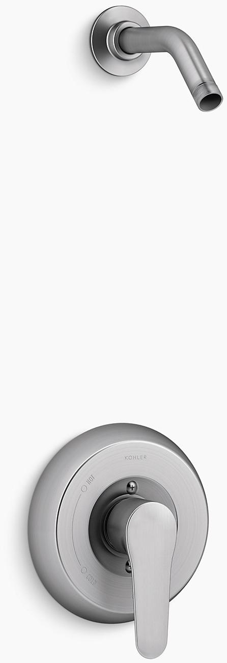 KOHLER Клапан для душа July  Rite-Temp с рычажной ручкой, без насадки для душа K-TLS98009-4-G 