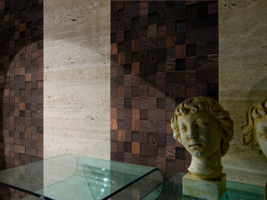 Мозаика с трехмерной поверхностью венге