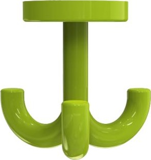 477.90.050 тройной крючок HEWI System 111 | Polyamid  - Вид №10