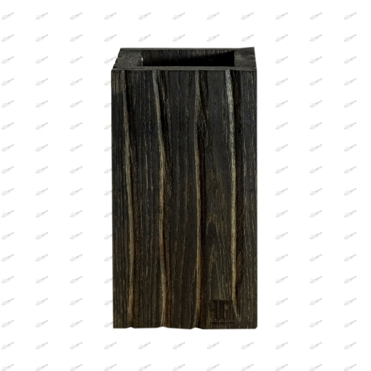 Ваза декоративная черная "Поле" FUGA ECO WOOD 123605 Черный 