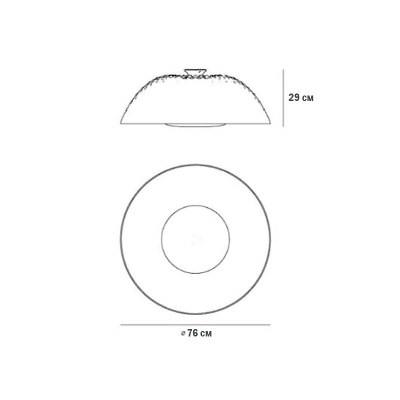 Потолочный светильник 1587010A от Artemide ARTEMIDE ДИЗАЙНЕРСКИЕ 244293 Белый  - Вид №3