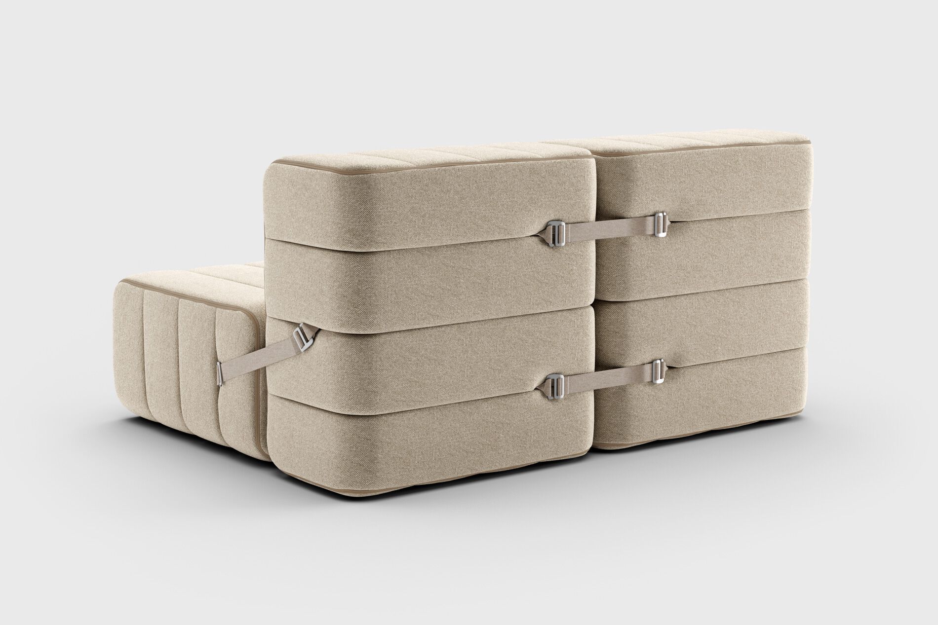 2-местный модульный тканевый диван AMBIVALENZ Curt ARCH-00047021 - Вид №18