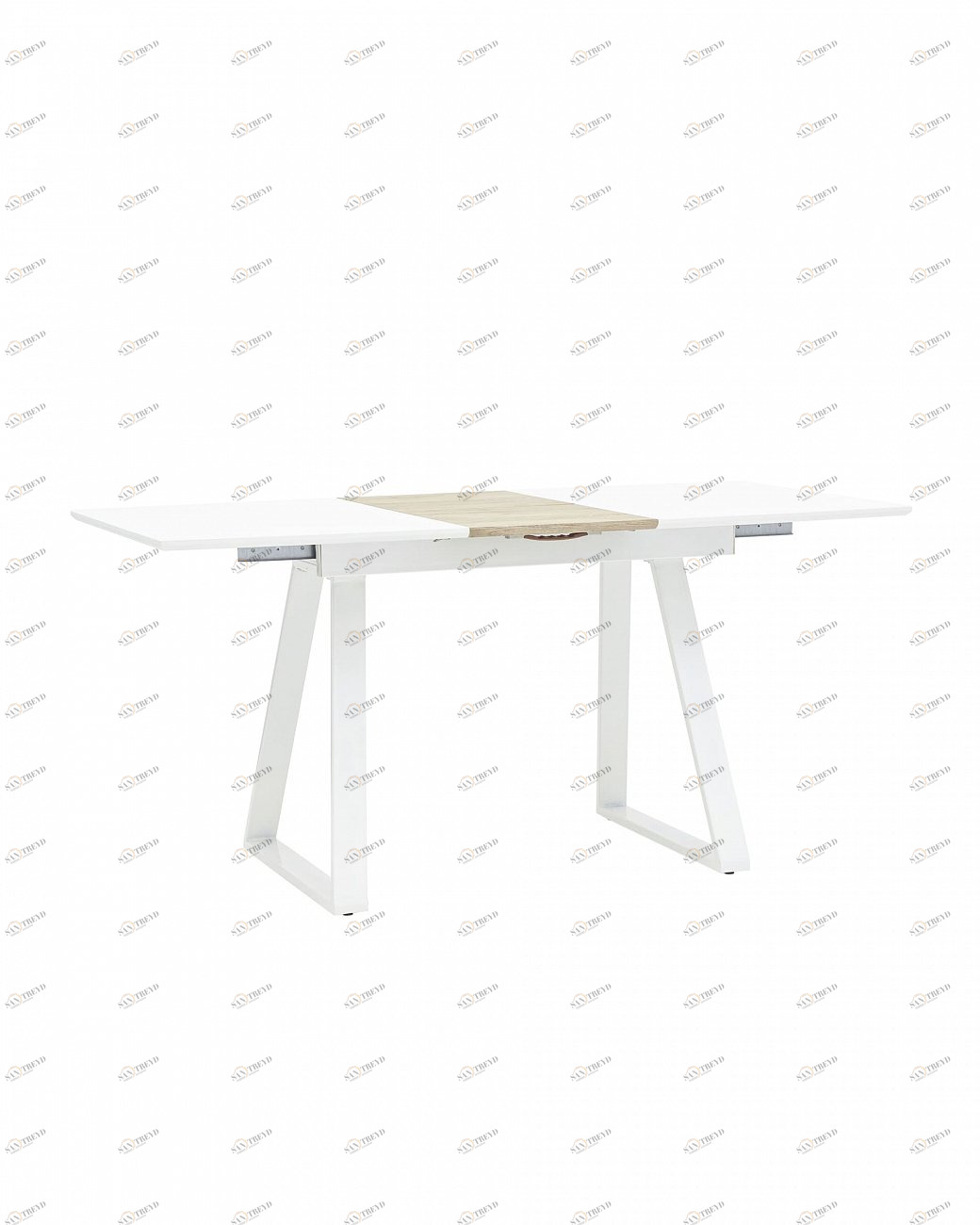 Обеденный стол раздвижной белый 120-160 см "Детройт" STOOL GROUP  00-3946082 Белый 