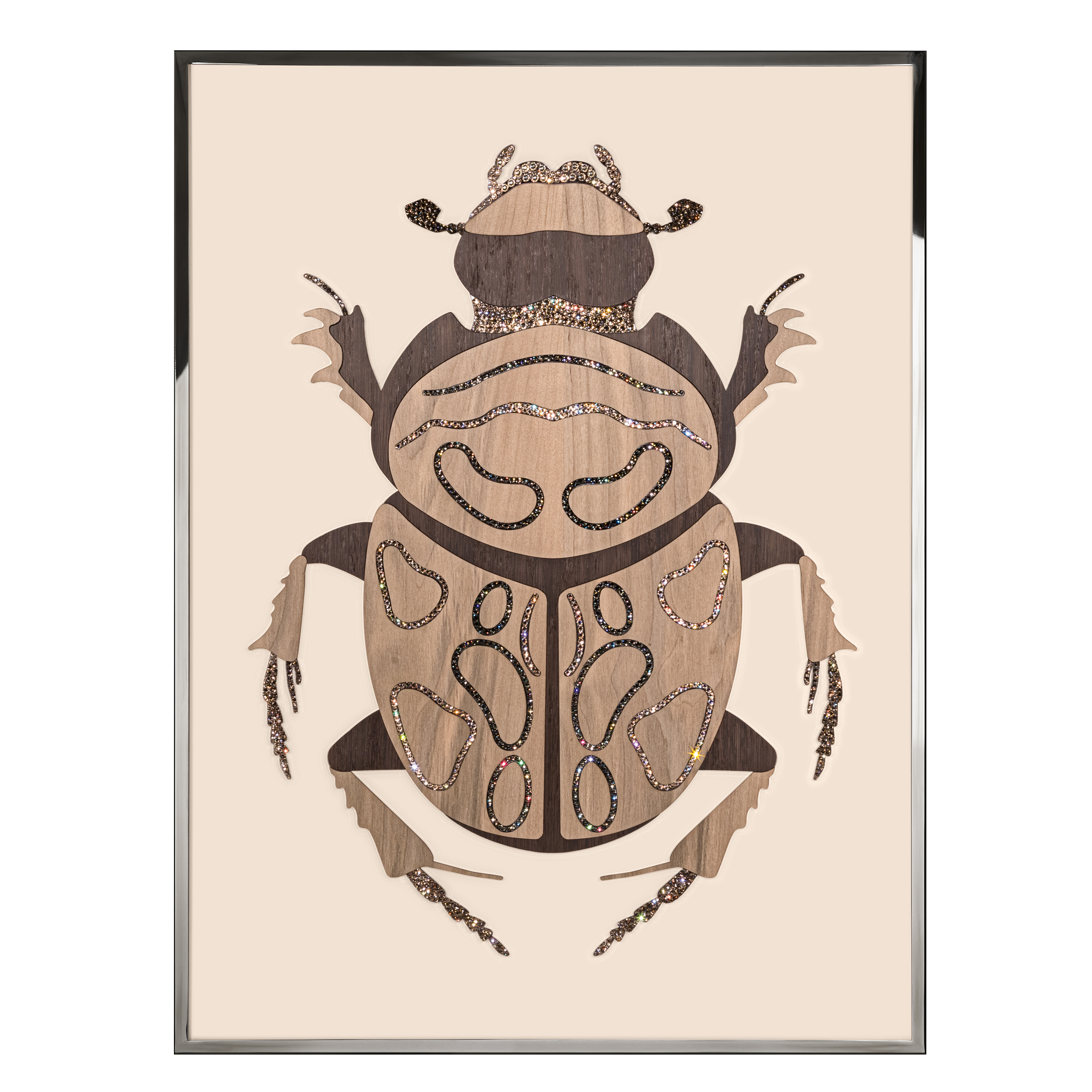 Beetle A Произведение искусства из ископаемого дерева Visionnaire  - Вид №1