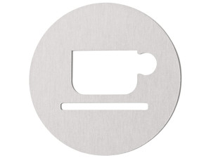 Знак знак из нержавеющей стали