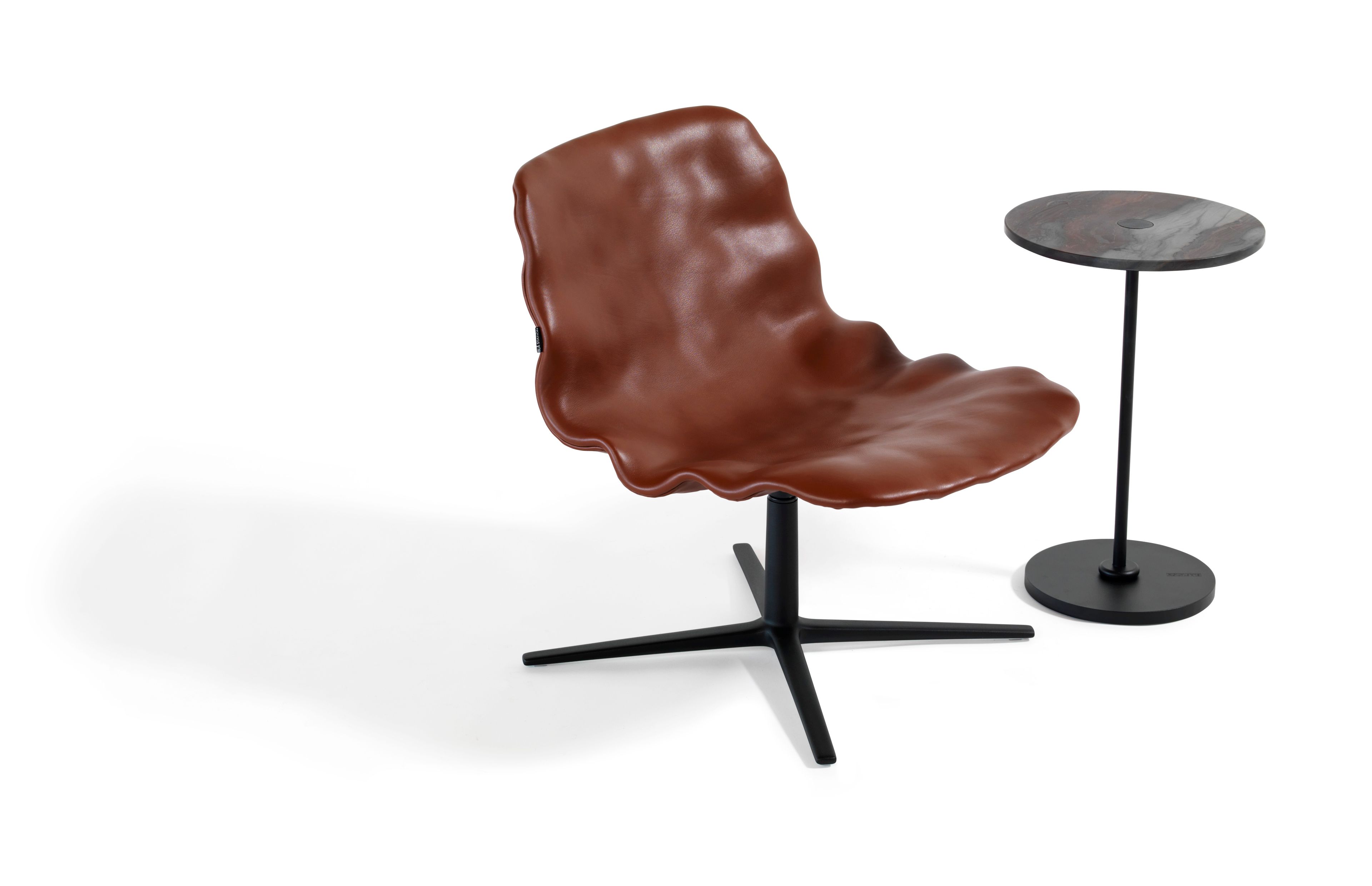 Круглый мраморный журнальный столик Bla Station COURONNE ARCH-00080151 - Вид №1