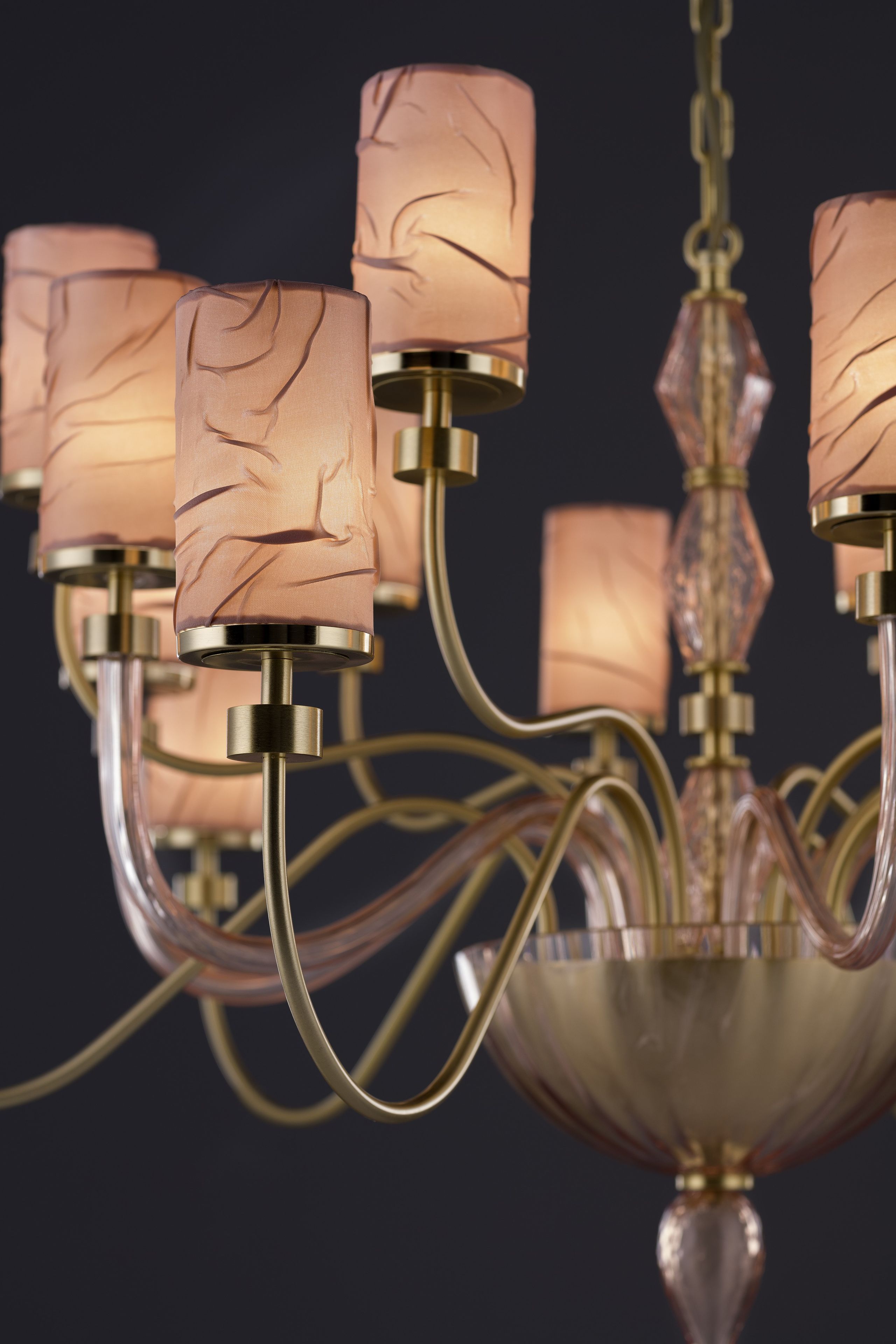 Люстра из ткани Euroluce Lampadari Dely ARCH-00001021 - Вид №1