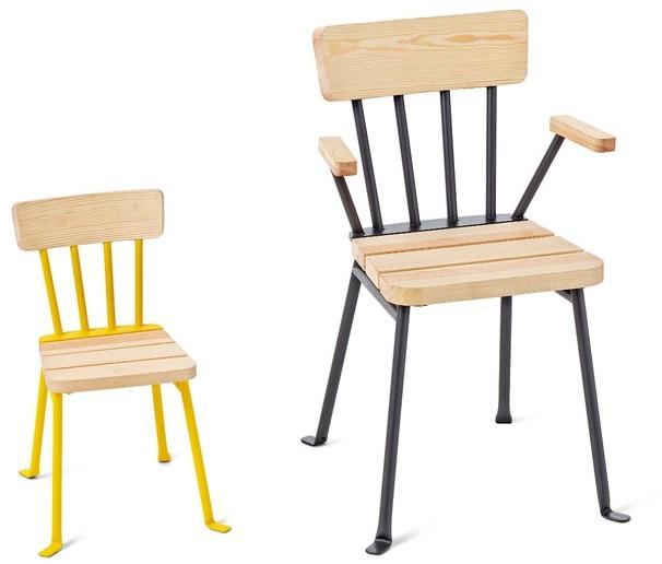 Nola Industrier Стул из стали и дерева Bollnäs sun-id-1496035 - Вид №1