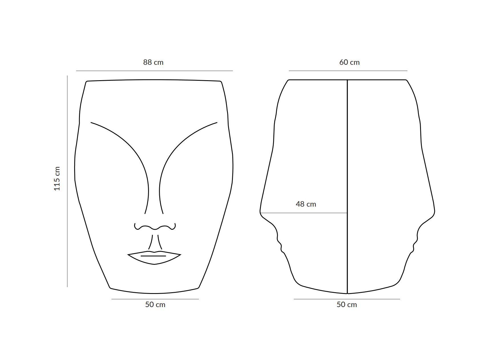 Перерабатываемый двухкомпонентный садовый горшок из смолы Ellemura Constantin ARCH-00147197 - Вид №8