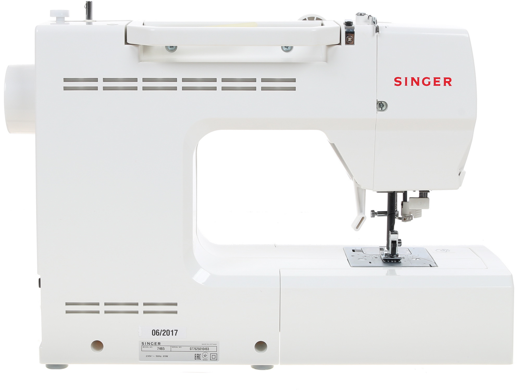 1213653 Швейная машина Singer Confidence 7465 STDN-0139831 - Вид №3