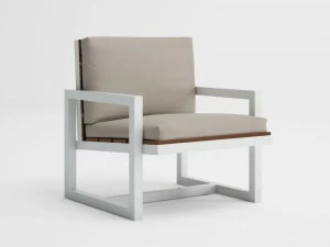 GANDIABLASCO Садовое кресло из тика с подлокотниками Saler teak