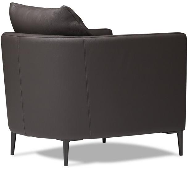 Duvivier Canapés Съемное кожаное кресло с подлокотниками  Yidixd11  - Вид №1