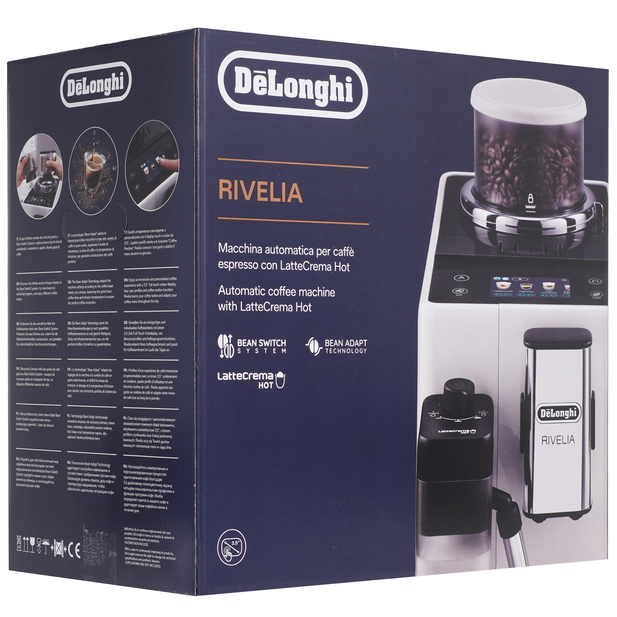 9150442 Кофемашина автоматическая DeLonghi EXAM440.55.W белый STDN-0126320 - Вид №11