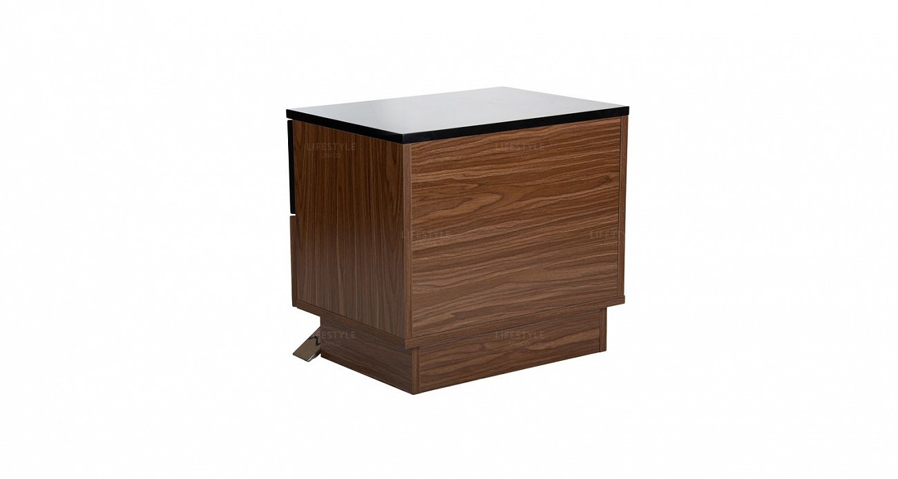 Тумбочка прикроватная с ящиком Vega UNICO  249569 Черный  - Вид №4